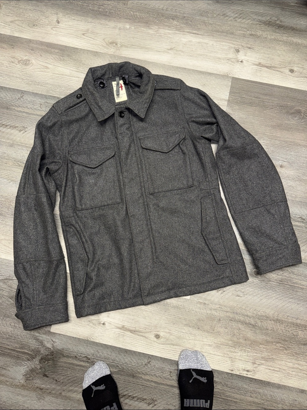 Relwen wool jacket coat